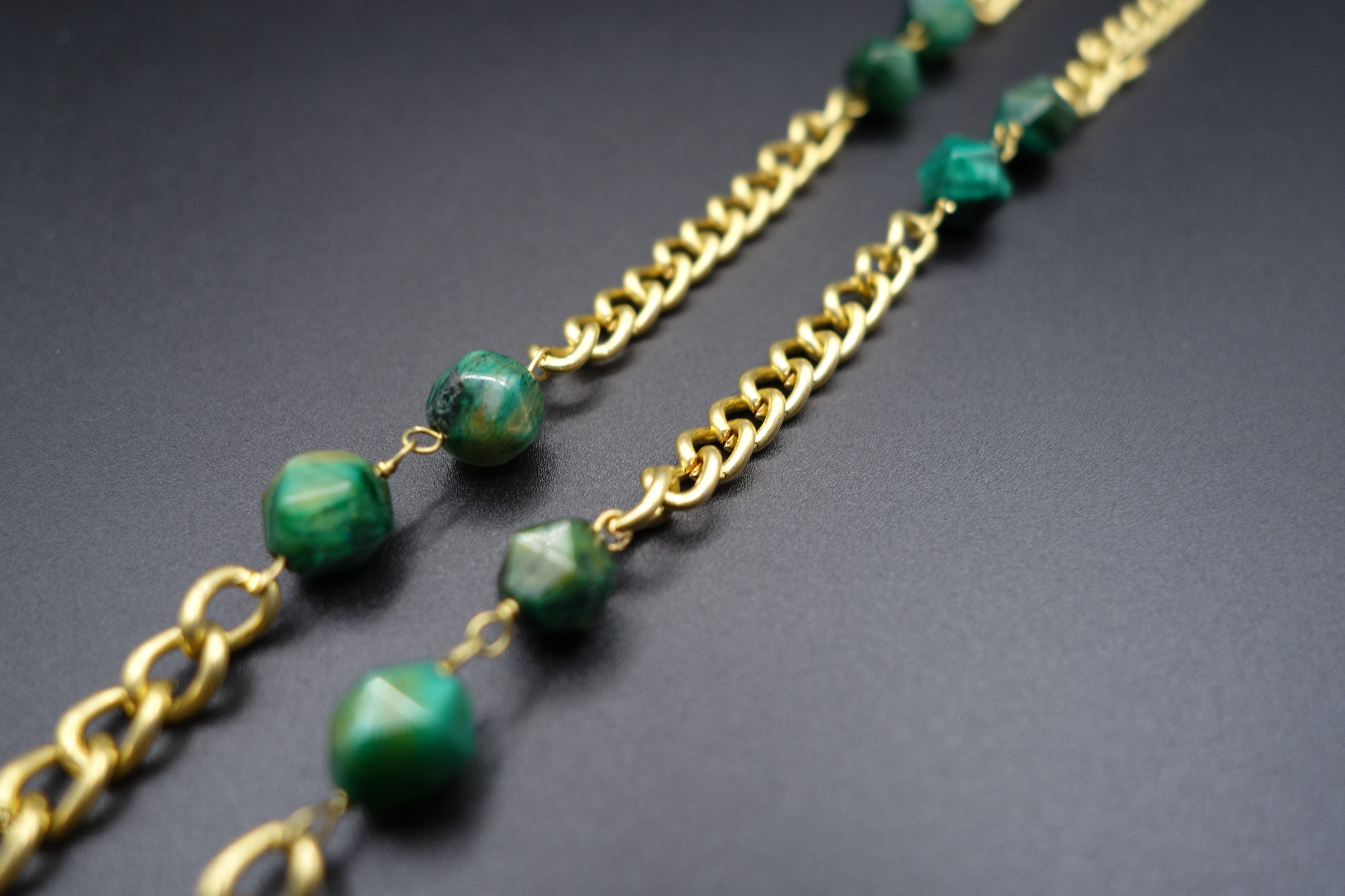 Emerald Sunglasses Chain