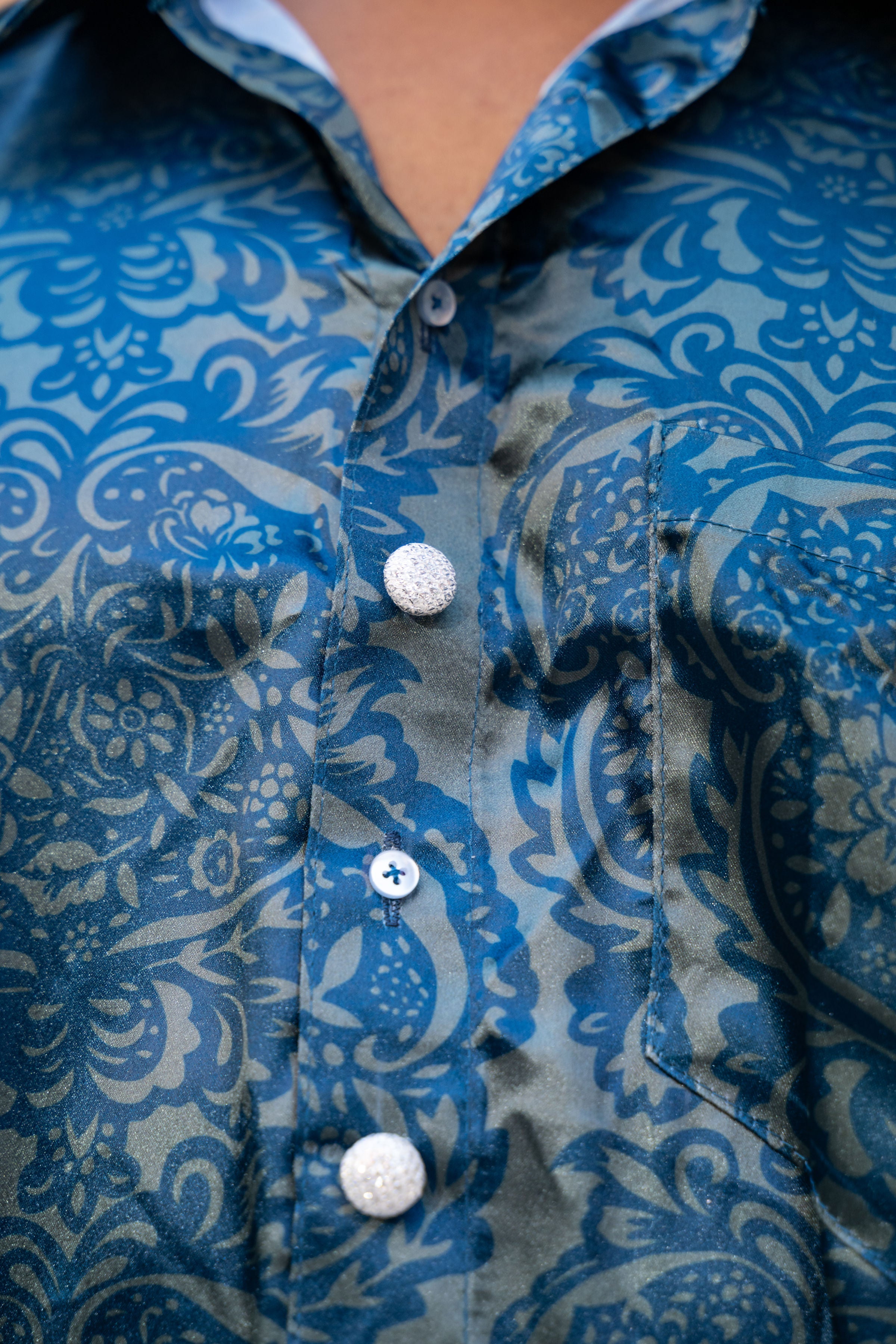 Jetsetter Satin Shirt