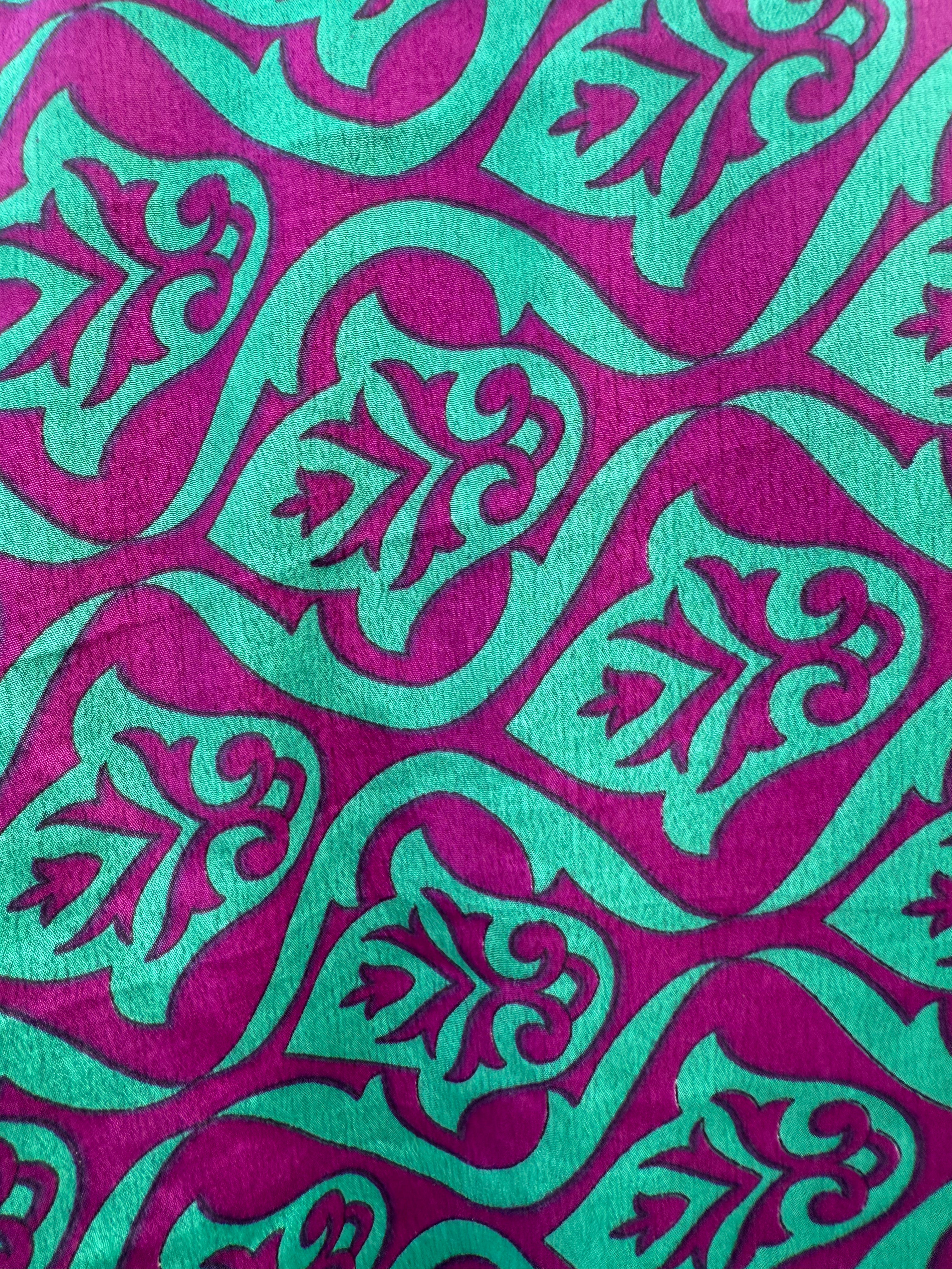 Reversible Saree Kimono Rose