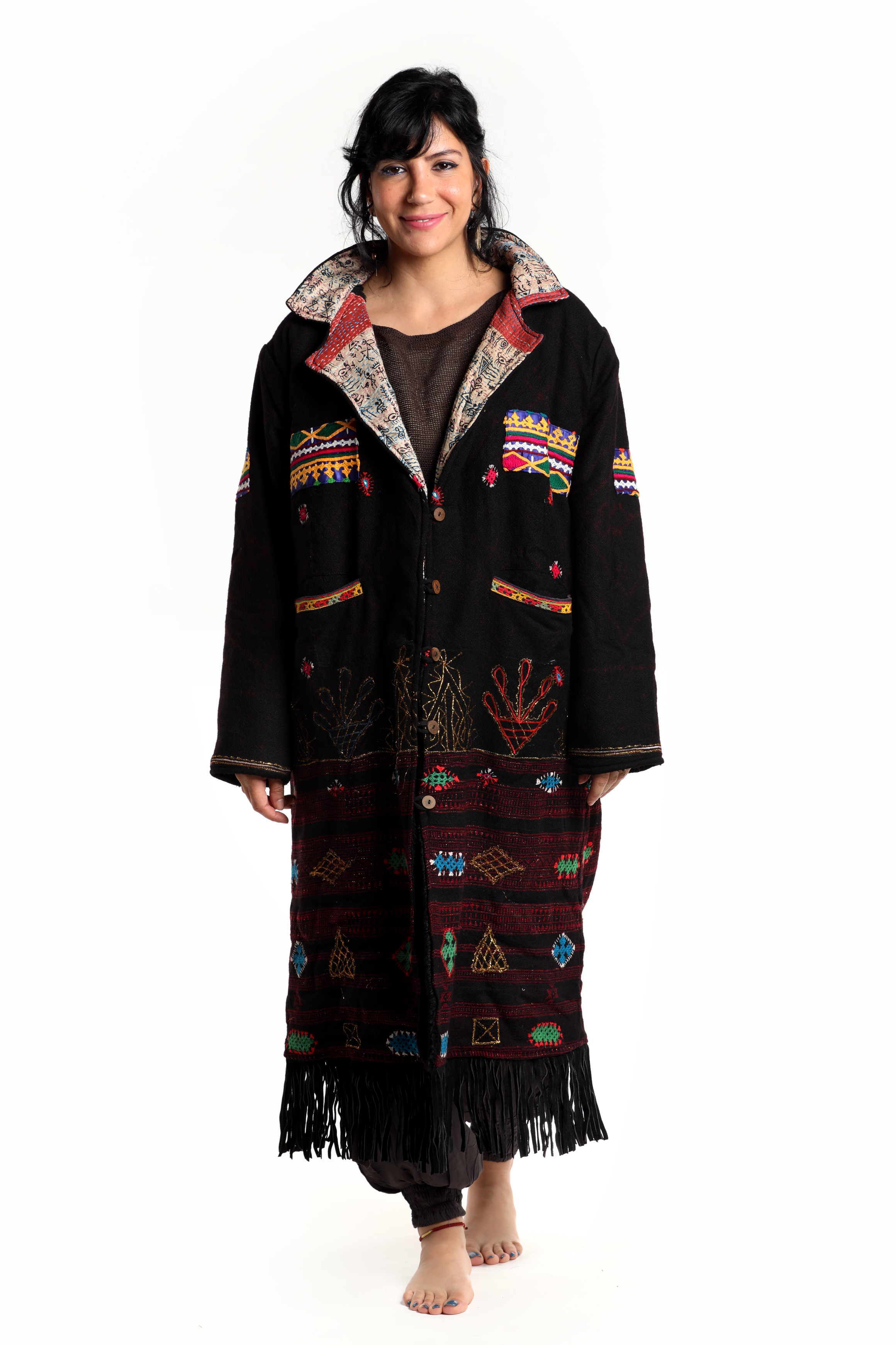 Merino Wool Coat #109