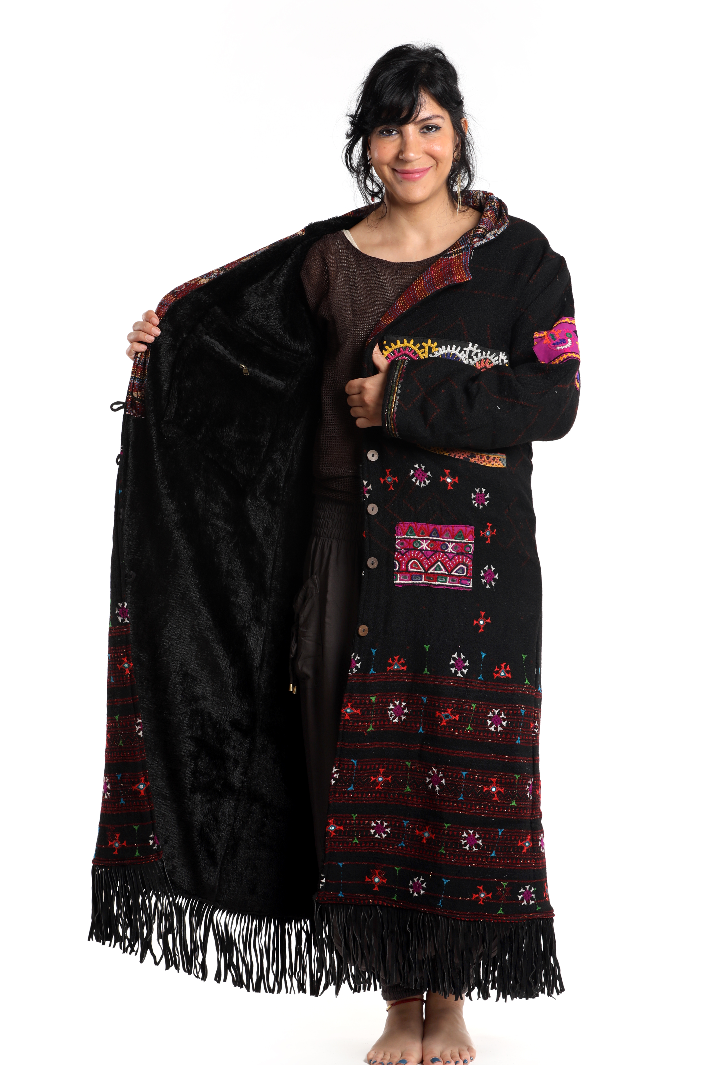 Merino Wool Coat #110