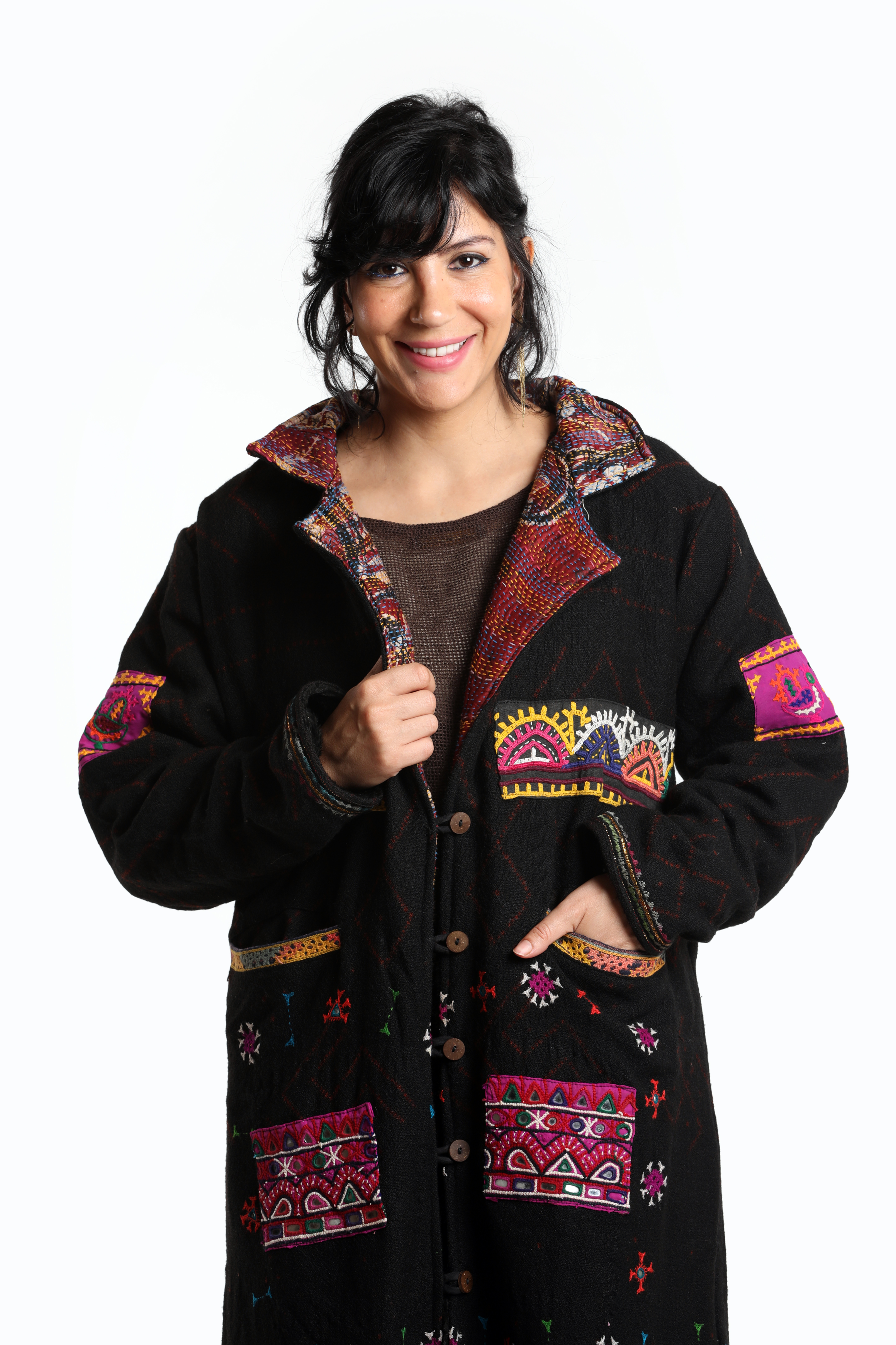 Merino Wool Coat #110